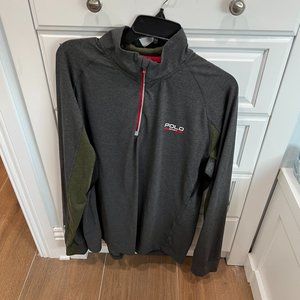 Mock Neck Quarter zip Polo sport